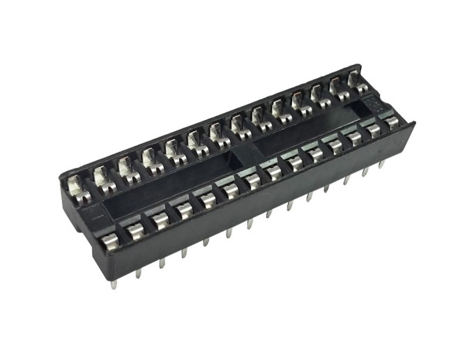 Patica 2x14 DIL - úzká 28 pinová