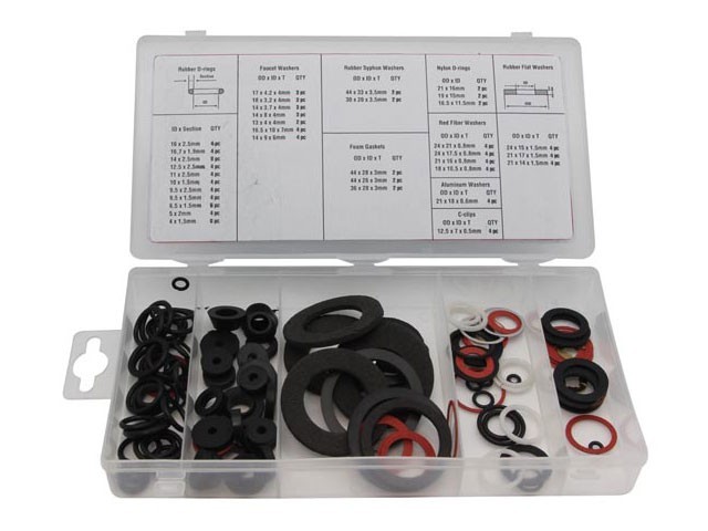 Sada tesnení a O-krúžkov 125 ks