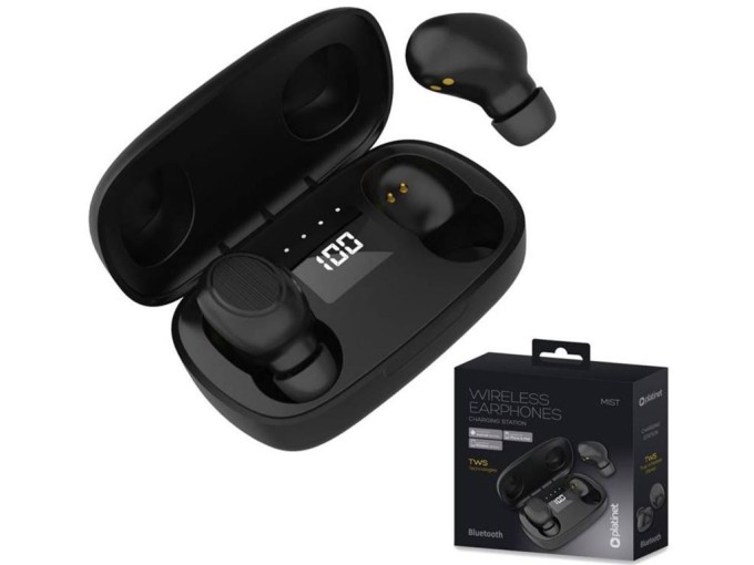 Platinet PM1020B MIST Bezdrôtová Slúchadlá s Bluetooth 5.0 - čierna