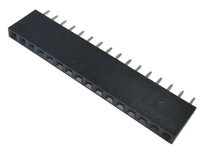 Kontaktná zásuvka do PCB 16 pinov, THT