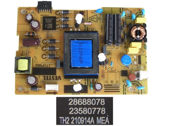 LCD zdrojová doska 17IPS62 / SMPS POWER BOARD Vestel 23580778