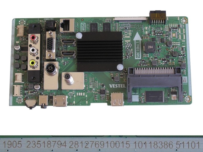 LCD Modul Základná Doska 17MB130S pre HITACHI 49HK6000