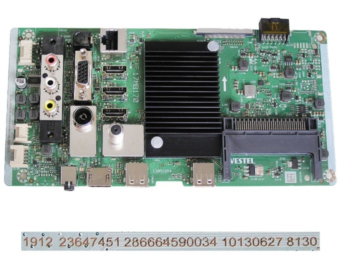 LCD základná doska 17MB170 pre JVC LT-65VA8035