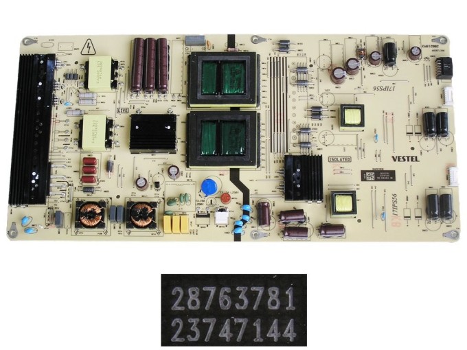 LCD zdrojový modul 17IPS56 / SMPS POWER BOARD Vestel 23747144