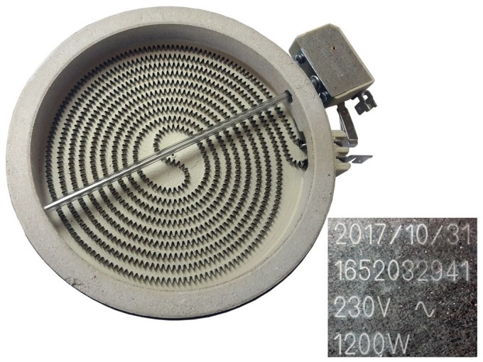 Sklokeramická platňa Gorenje 225839 140mm, 1200W