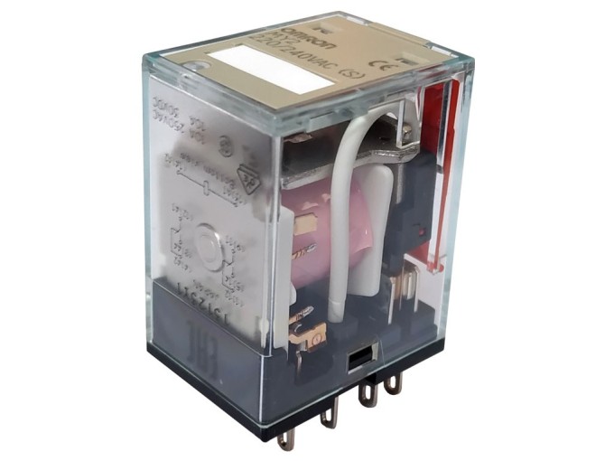 Elektromagnetické relé 230V MY2 10A DPDT