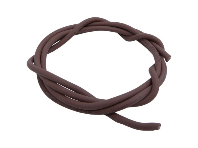 Kábel CSA 2,5 mm so silikónovou izoláciou - hnedý