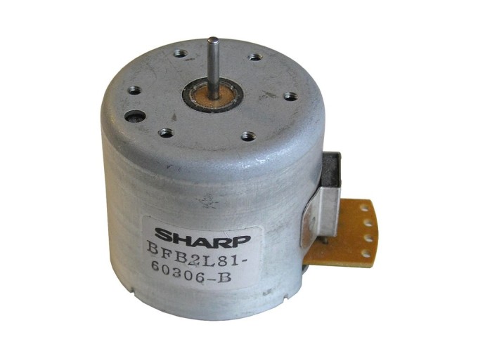 Motor magnetofónu 12V CCW Sharp BFB2L81 dvourýchlostný