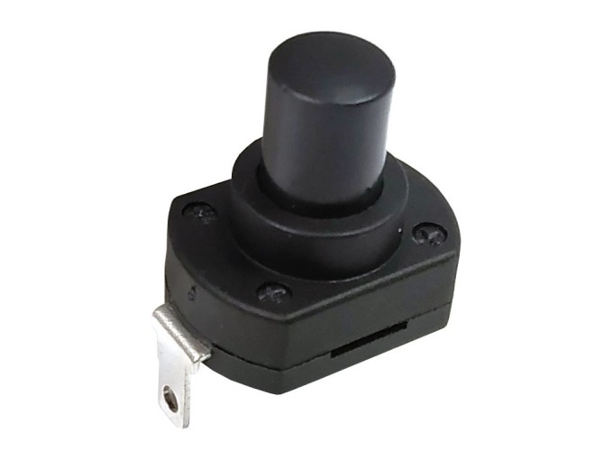 Tlačidlový vypínač KAN-9 s aretáciou, 18.5 mm