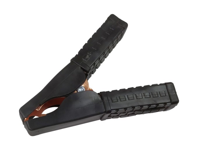 Krokosvorka Imax 100A pre autobatérie, izolovaná, 110mm, čierna