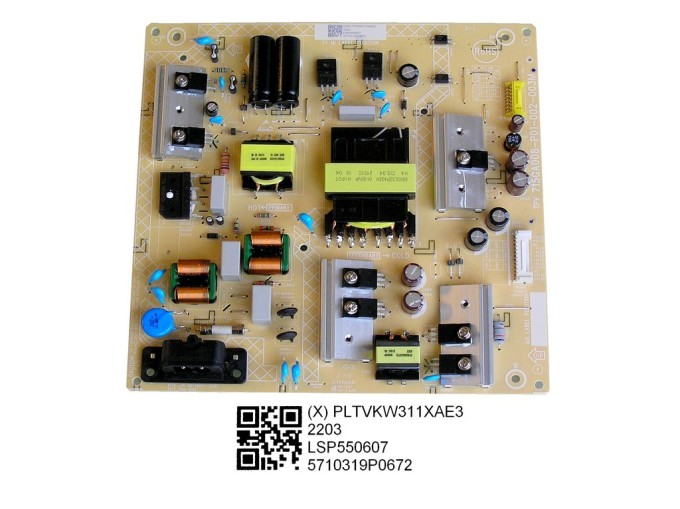 LCD modul zdroj Philips PLTVKW311XAE3 - SMPS napájací modul 715GA008-P01-002-003M/715GA008-P01-002-003S