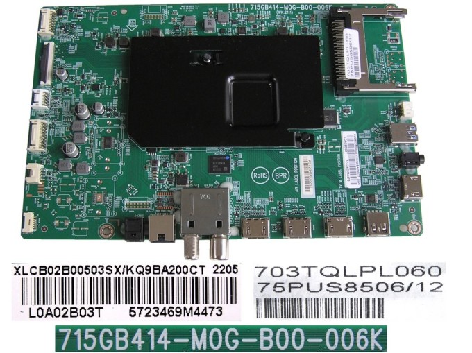 Základná doska Philips XLCB02B00503SX/KQ9BA200CT pre LCD LED TV