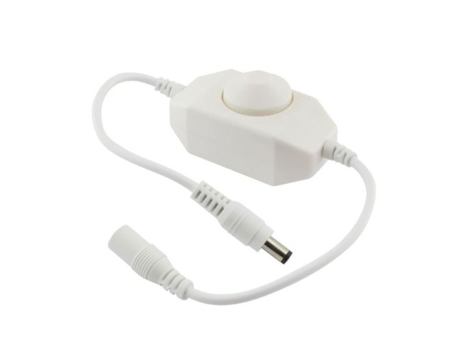 Manuálny stmívač pre LED pásky 12-24V 6A