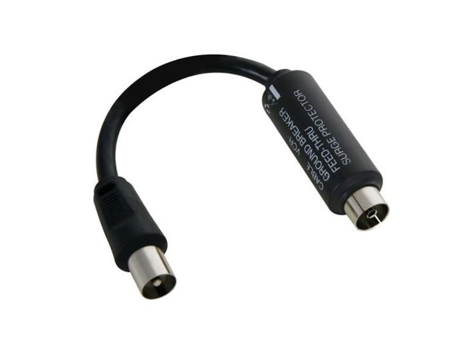 GND Breaker - IEC Anténny Galvanický Oddelovač a Filtr SY11A TST