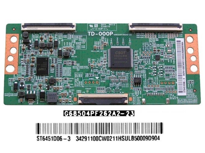 LCD T-CON modul ST6451D06-3 / TD-000P G68504PF262A2-23