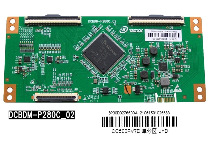LCD T-CON modul DCBDM-P280C / CC500PV7D UHD