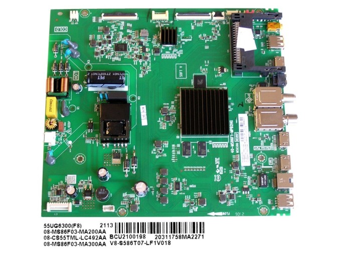 Základná doska LCD LED TCL 08-MS86F03-MA200AA / Main board 40-MS86F1-MPB2HG