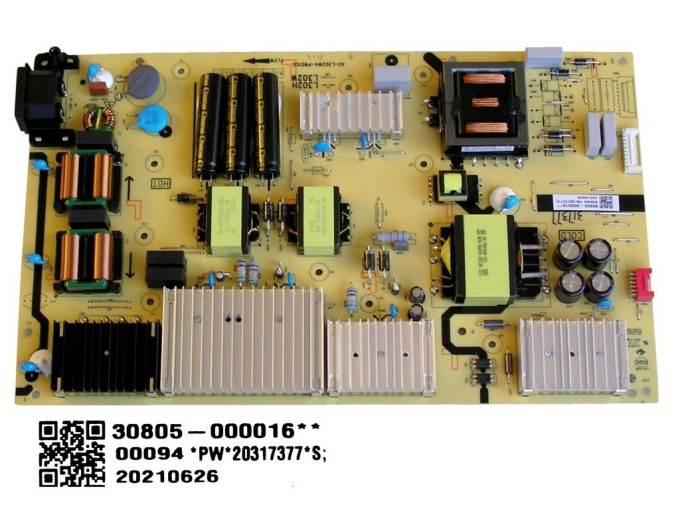 LCD Modul Zdroj TCL 30805-000016 - SMPS Power Supply Board 40-L302W4-PWD1CG