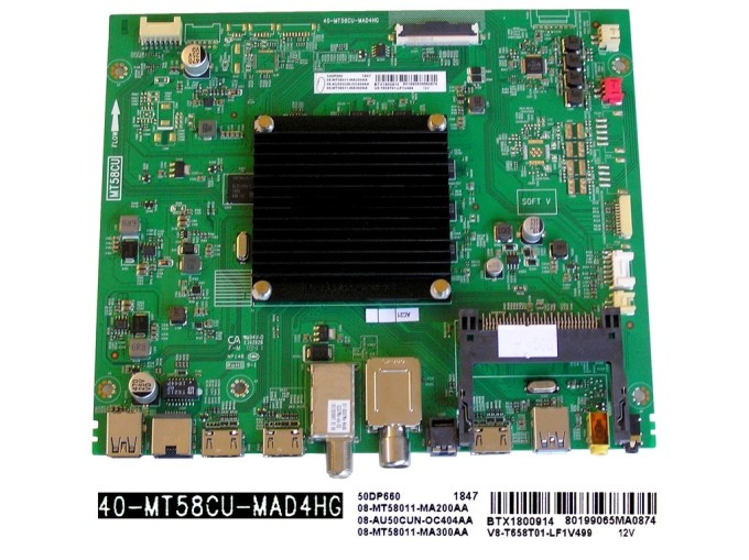 LCD LED Modul Základná Doska TCL 08-MT58011-MA200AA