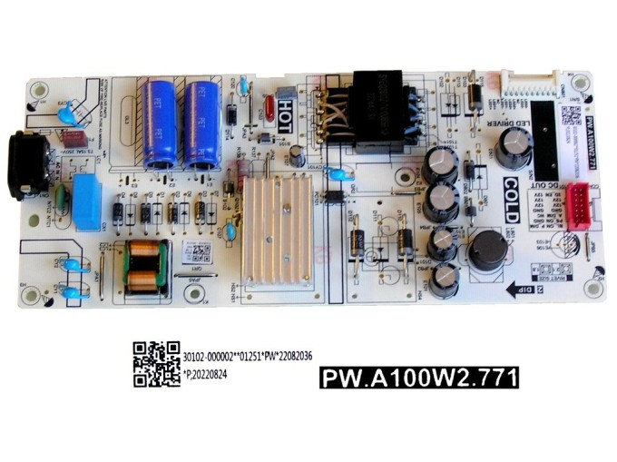 TCL 30102-000002 LCD modul zdroj SMPS power supply board PW.A100W2.771