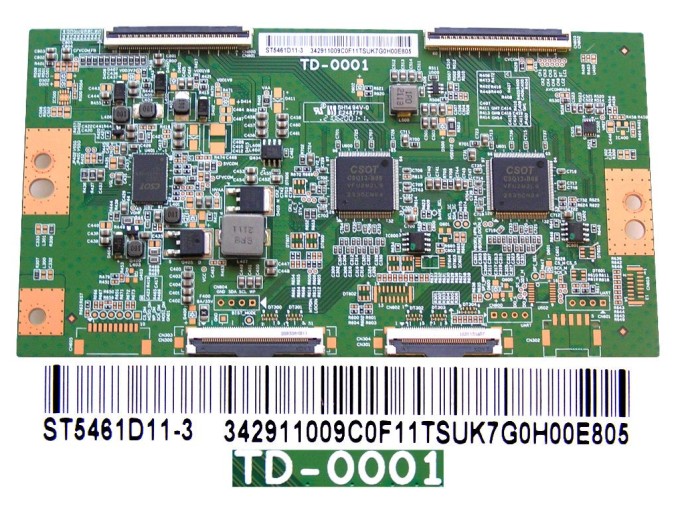 LCD T-CON modul TD-0001 ST5461D11-3 pre TCL 55C728