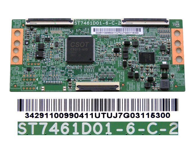 LCD T-CON modul ST7461D01-6-C-2 pre TCL 75P715X1