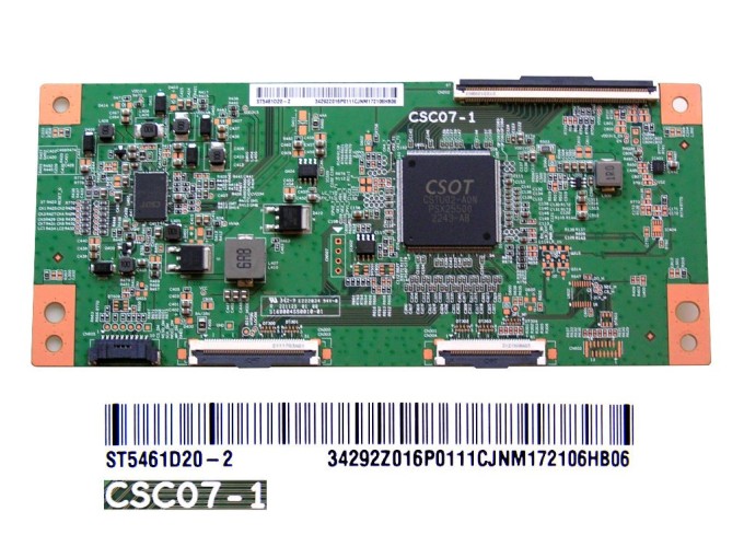 LCD T-CON modul CSC07-1 a ST5461D20-2 pre TCL 55C735X2