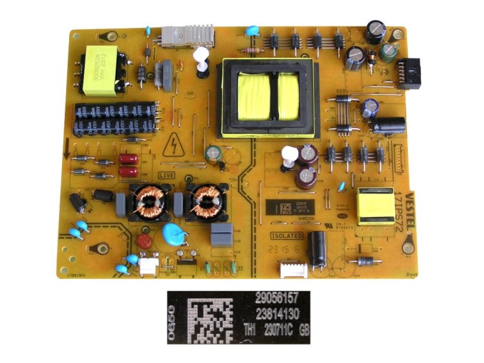 LCD zdrojová doska 17IPS72 / SMPS POWER BOARD Vestel 23814130