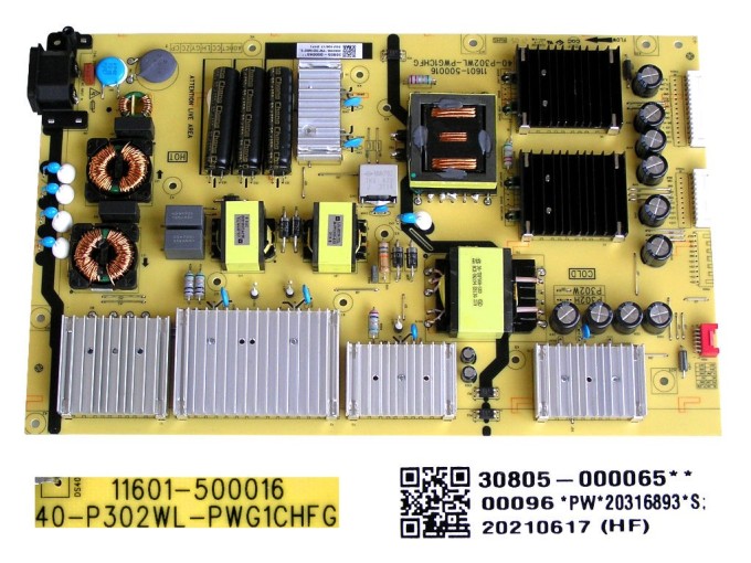 LCD modul zdroj TCL 30805-000065 SMPS 40-P302WL-PWG1CHFG