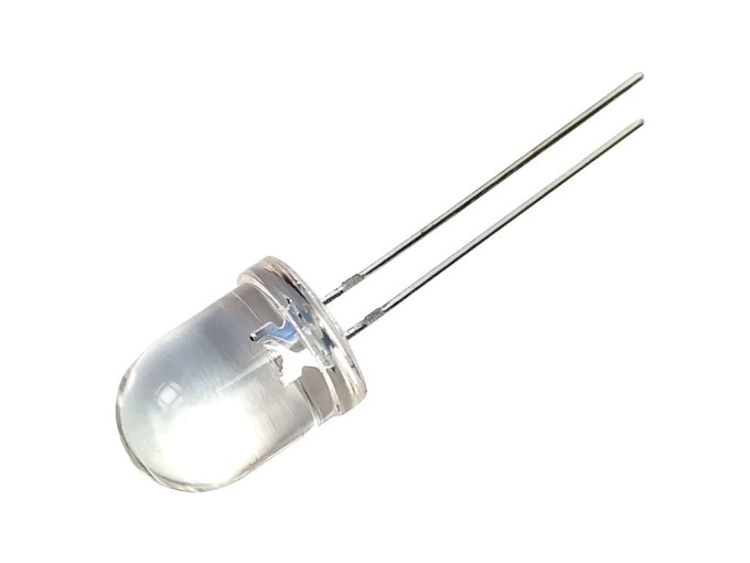 LED dióda modrá 10mm L-813SBC-C+G 3600mcd 20mA