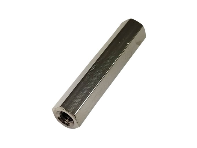 Kovový distančný stĺpik šesťhranný M3, vnútorný závit, dĺžka 25mm