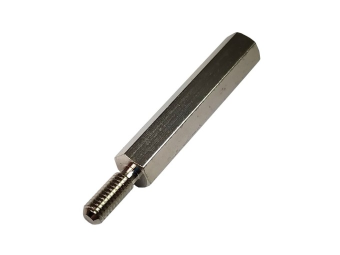 Distančný stĺpik kovový šesťhranný M3 25mm