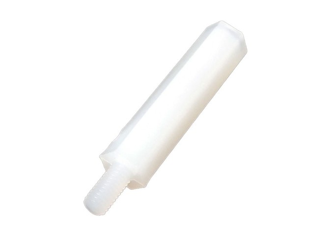 Plastový distančný stĺpik šesťhranný M3, 25mm