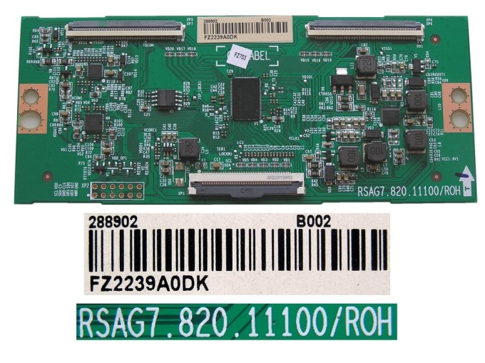 T-CON modul RSAG7.820.11100 pre LCD TV Hisense 65A7100F