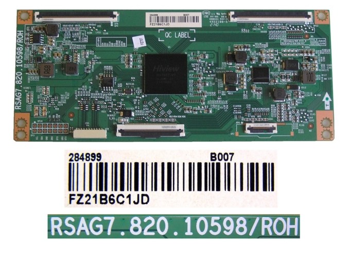 LCD T-CON modul RSAG7.820.10598 pre Hisense 55U86GQ