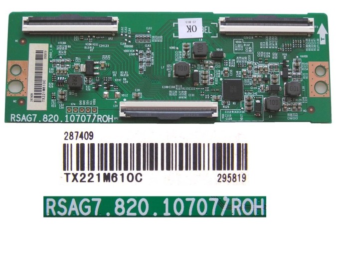 LCD T-CON modul RSAG7.820.10707/ROH pre TV Hisense 75"