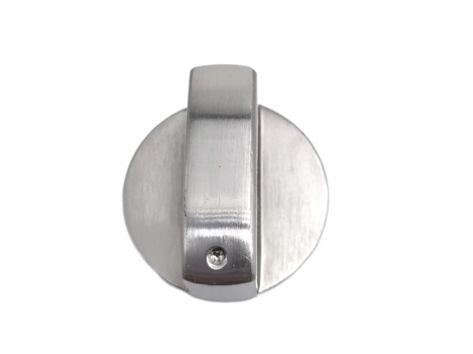 Náhradný ovládací knoflík ke sporáku - strieborný