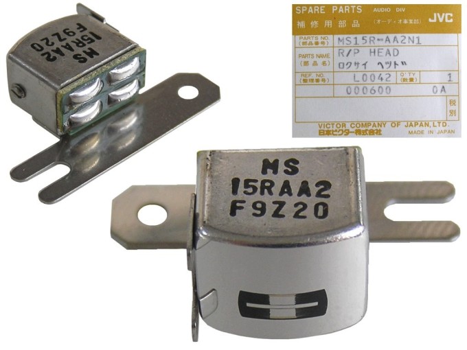 Hlava stereo 220 ohm MS15R-AA2N1 pre kazetové magnetofóny