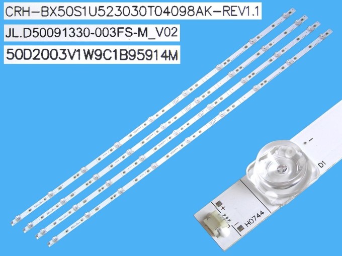 LED podsvit 960mm pre LCD panely Hisense SVH500AA9 - sada 4 kusy