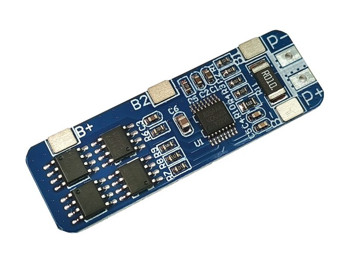 Ochranný obvod BMS pre 3 články Li-Ion s maximálnym prúdom 8A