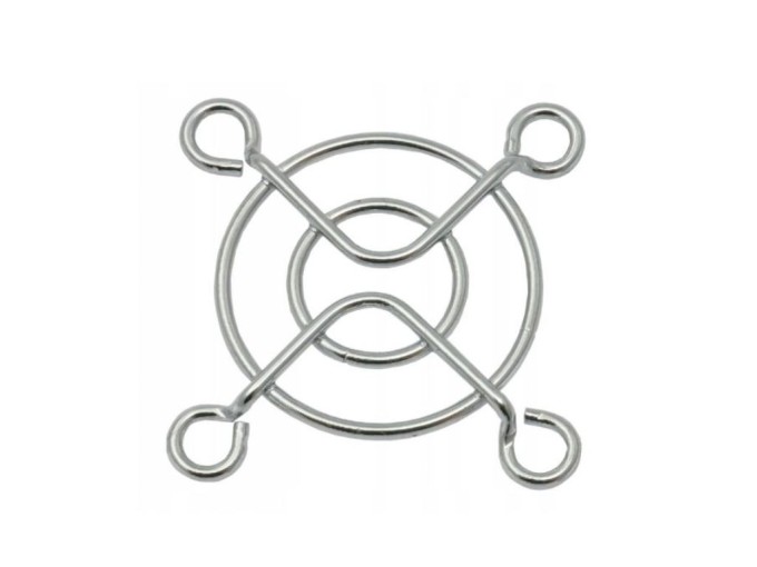 Kovová mriežka ventilátora 40 x 40 mm FG-04