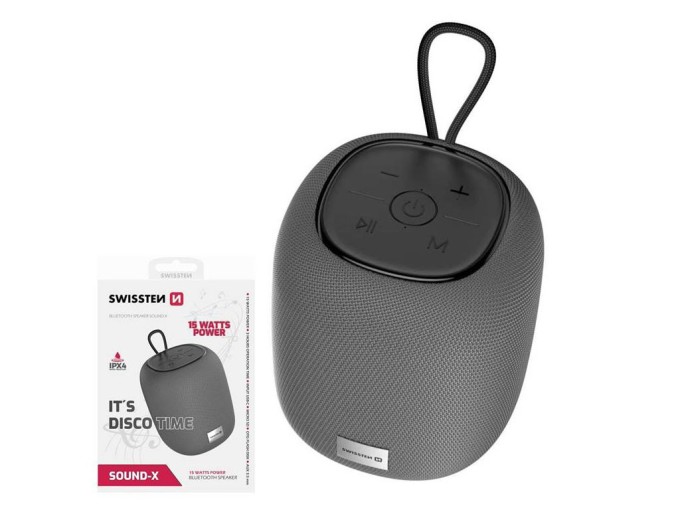 Bluetooth reproduktor SWISSTEN SOUND-X, šedý