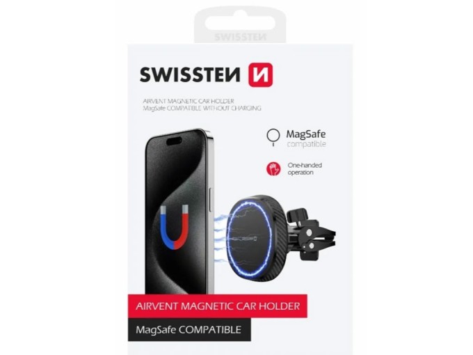 SWISSTEN MagSafe magnetický držiak do ventilácie auta