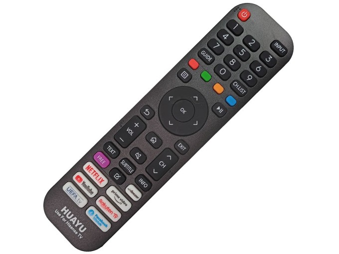 Univerzálny diaľkový ovládač RM-L1665V2 pre Hisense