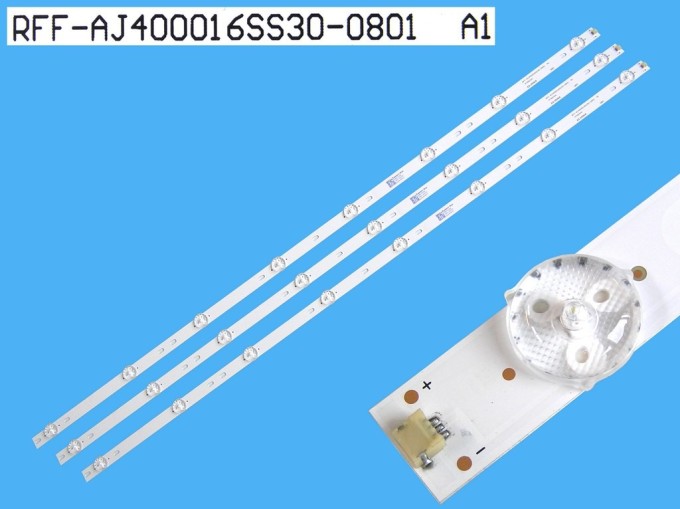 LED podsvit 764mm pre LCD TV Sharp - sada 3 pásikov