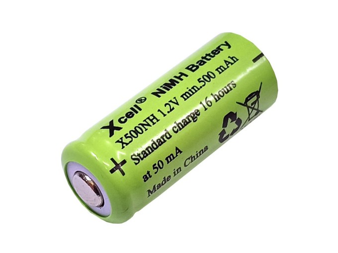 Nabíjací akumulátor 1.2V 500mAh Xcell X500NH NiMH
