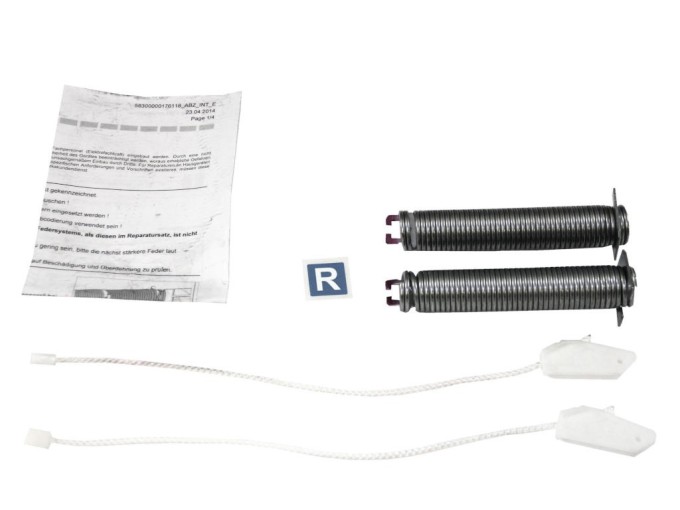 Opravná sada brzdy dverí myčky 00754873 BOSCH / SIEMENS