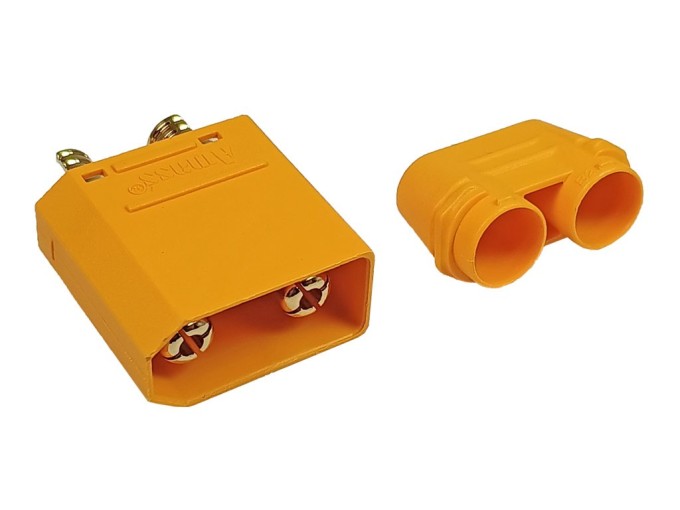 Konektor XT90 Pro, 2 piny, napájací samec