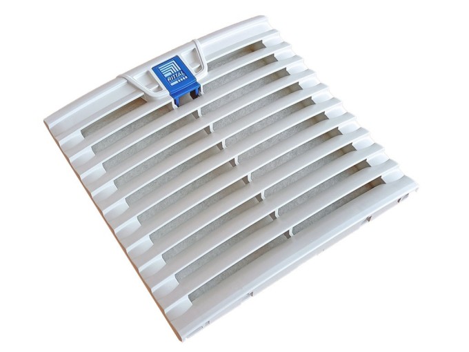 Ventilátor s filtrom RITTAL SK 3239.100, 204 x 204 x 90 mm, 230V AC