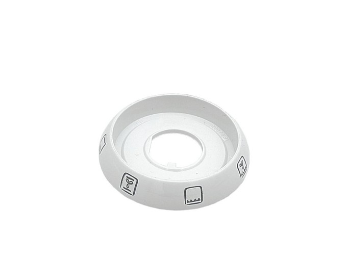 Kružík gombíka prepínača funkcií rúry pre sporáky Mora a Gorenje 850438, biely